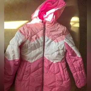 Girls large snow jacket